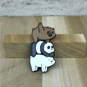 We Bare Bears Enamel Pin